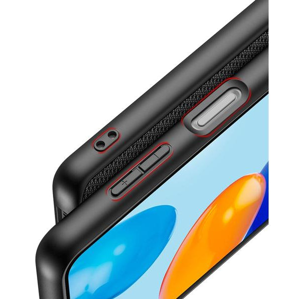 Nevox Back Cover StyleShell Nylo Xiaomi Redmi Note 11 schwarz