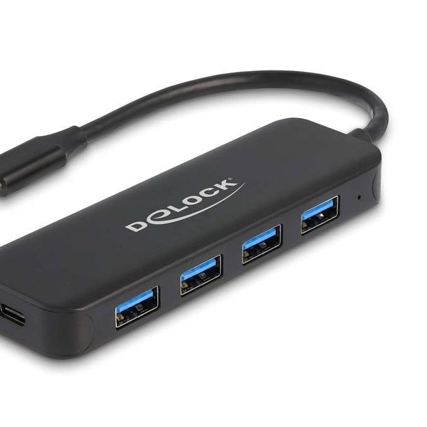 Delock Dockingstation 4x USB Typ-A + 1x USB Typ-C Power Delivery