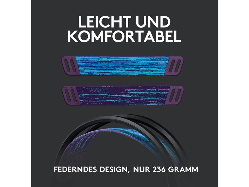 Logitech Headset G535 Lightspeed Schwarz