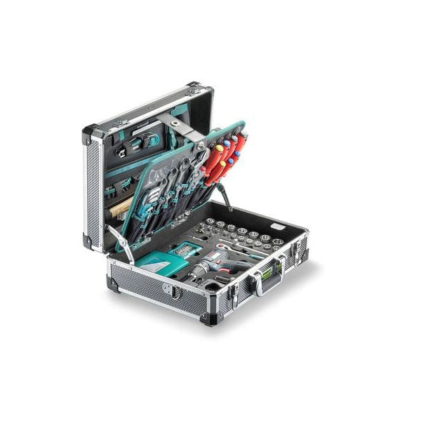 Technocraft Werkzeugkoffer PRO GSR mit Akkuschrauber 147-teilig