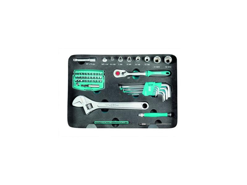 Technocraft Werkzeugkoffer Pro Compact 106-teilig