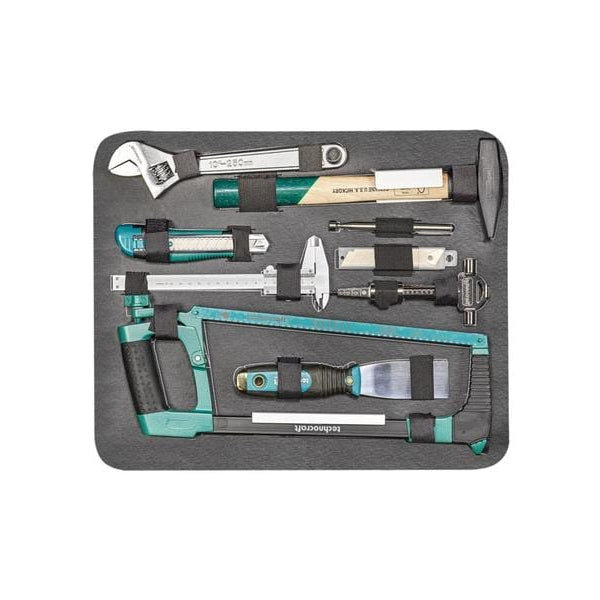 Technocraft Werkzeugkoffer Pro Trolley IP65 213-teilig