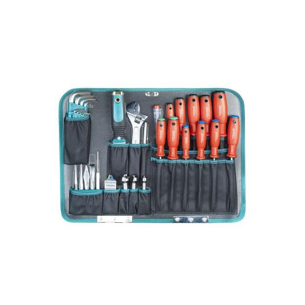 Technocraft Werkzeugkoffer Pro Chrome Wood 116-teilig