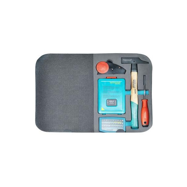 Technocraft Werkzeugkoffer Pro Chrome Wood 116-teilig