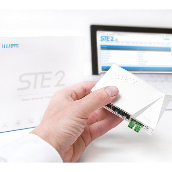 HWgroup Temperatur-Sensor SNMP, WLAN, PoE HWg-STE2-R2-Kit