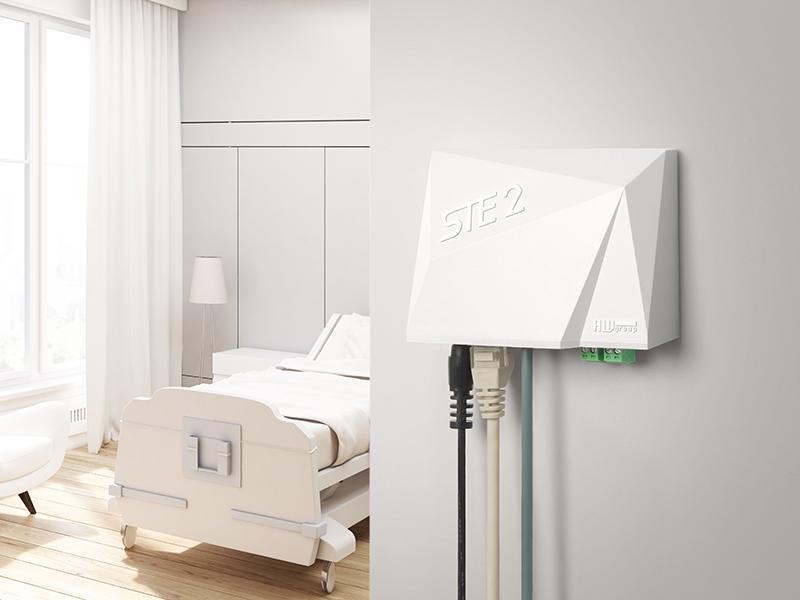 HWgroup Temperatur-Sensor SNMP, WLAN, PoE HWg-STE2-R2-Kit