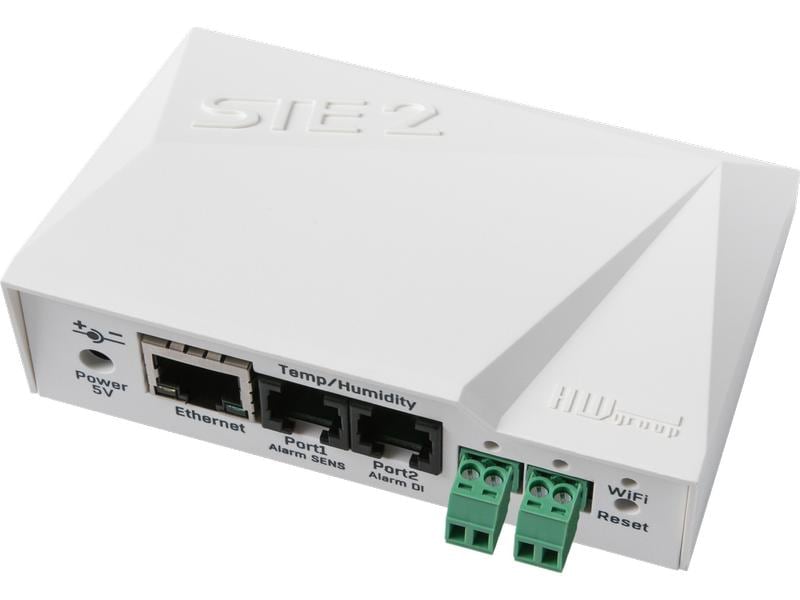 HWgroup Temperatur-Sensor SNMP, WLAN, PoE HWg-STE2-R2-Kit