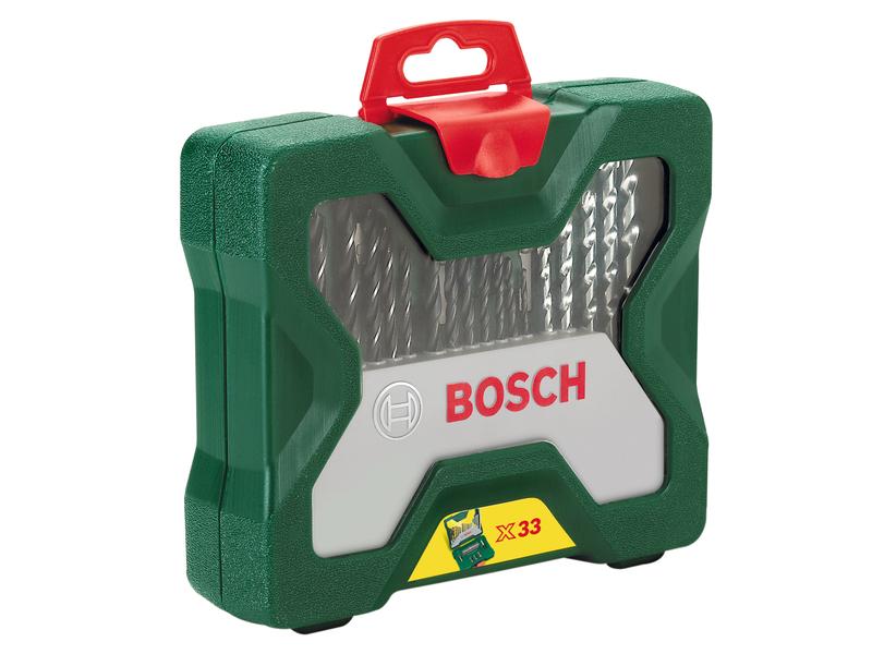 Bosch Bohr- und Bitset X-Line, 33-teilig
