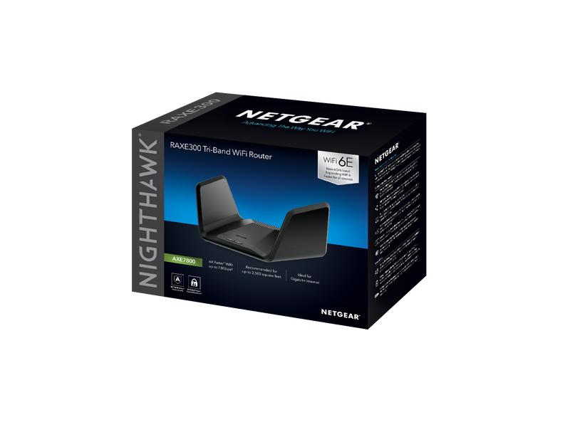 Netgear RAXE300-100EUS Nighthawk AXE7800 Tri-Band WiFi 6E