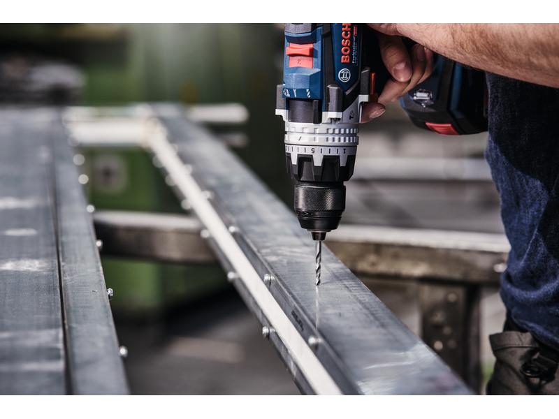 Bosch Spiralbohrer-Set HSS PointTeQ, 18-teilig