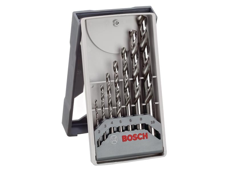 Bosch Professional Metallbohrer-Set Mini-X-Line 7-teilig