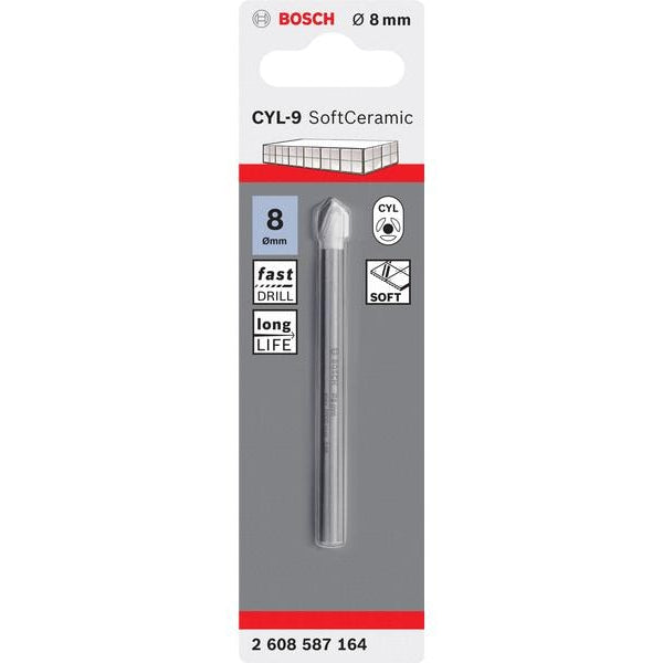Bosch Professional Fliesenbohrer CYL-9 Ceramic, 8 x 80 mm