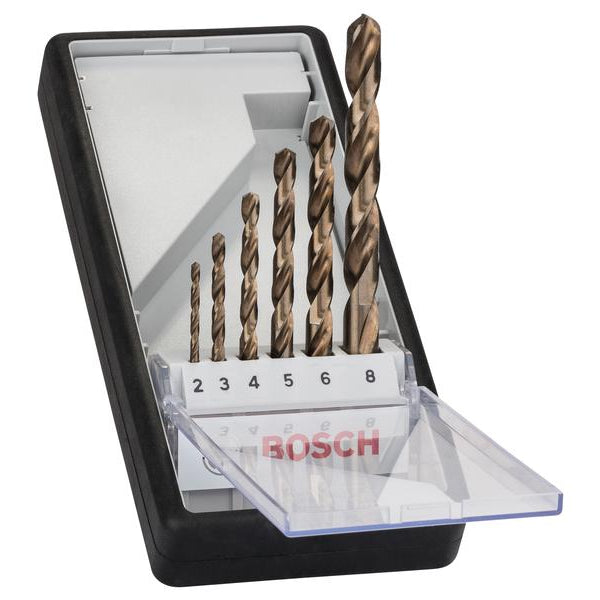 Bosch Professional Metallbohrer-Set HSS-Co, 6-teilig