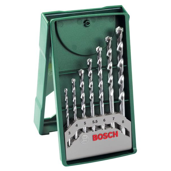 Bosch Steinbohrer-Set Mini-X-Line, 7-teilig