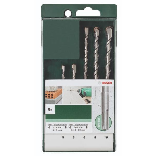 Bosch Hammerbohrer-Set SDS plus, 5-teilig