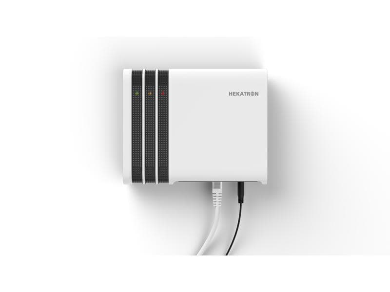 Hekatron Funk-LAN-Gateway Genius Port WLAN/LAN, USB, BLE, weiss