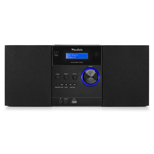 Audizio Micro-HiFi Anlage Metz Schwarz