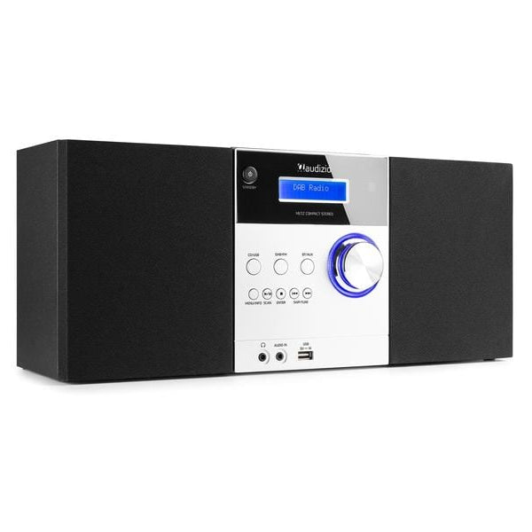 Audizio Micro-HiFi Anlage Metz Aluminium