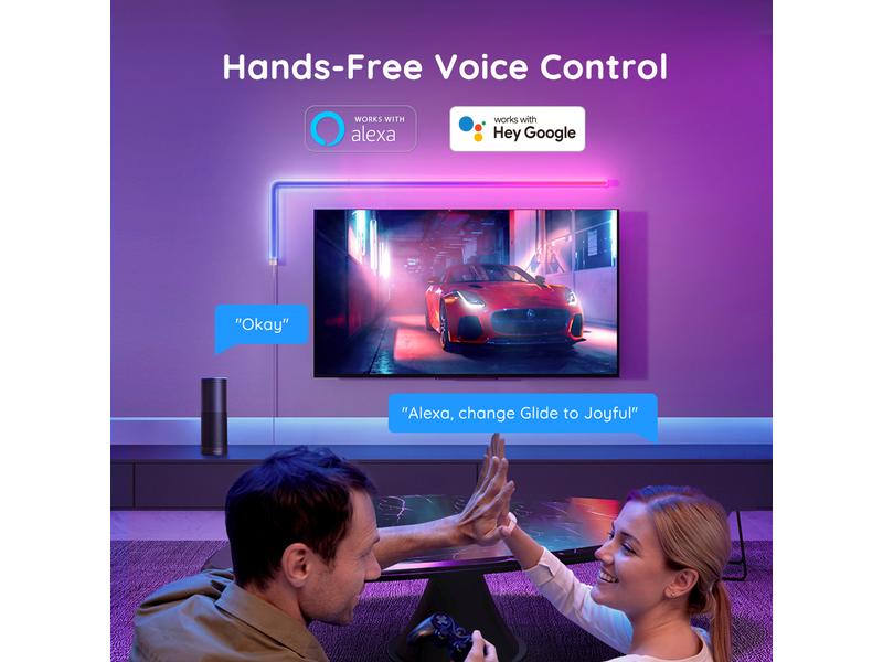 Govee Wandleuchte Glide, 6+1, 1.8 m, RGBIC