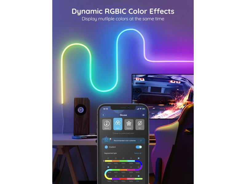 Govee LED Stripe Neon, 3 m, RGBIC, Matter