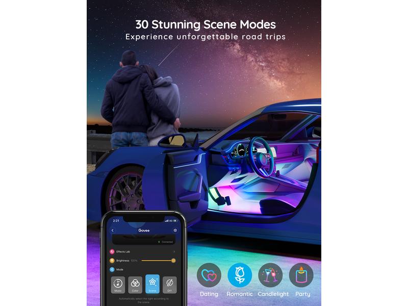 Govee Auto-Innenbeleuchtung, RGBIC