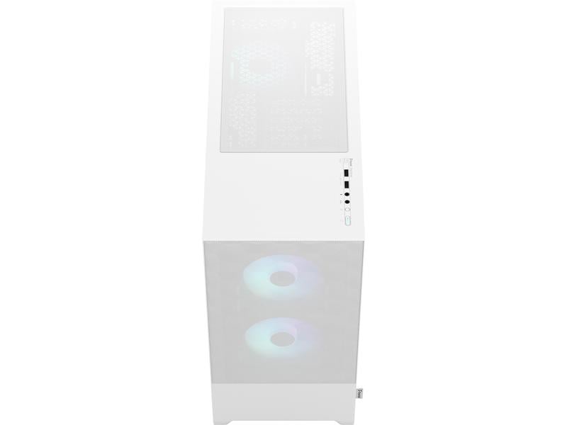 Fractal Design Pop Air RGB White TG Clear Tint - weiss