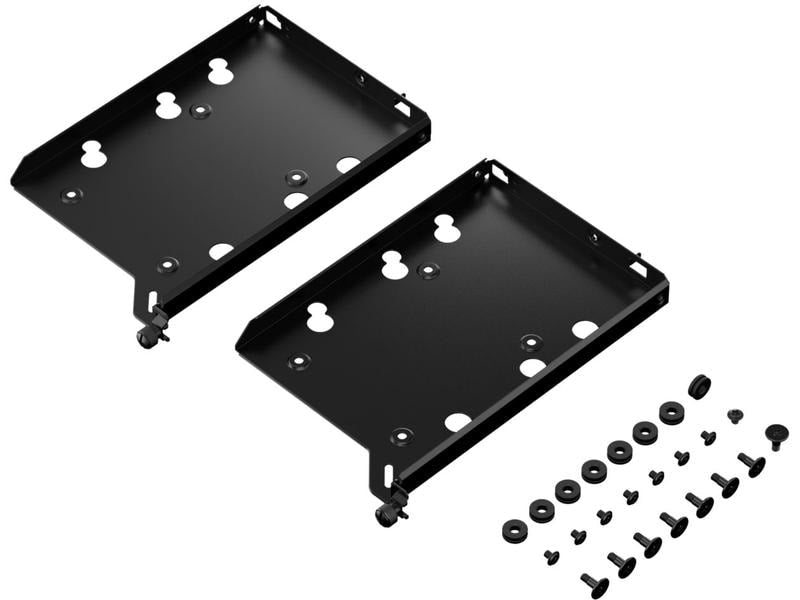 Fractal Design Halterung HDD Tray Kit 2er-Pack Schwarz