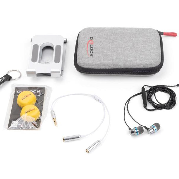 Delock Travel Kit I Sound Edition Grau