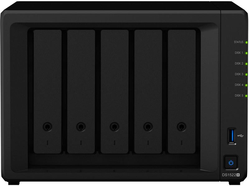 Synology NAS DiskStation DS1522+ 5-bay Synology Enterprise HDD 40 TB