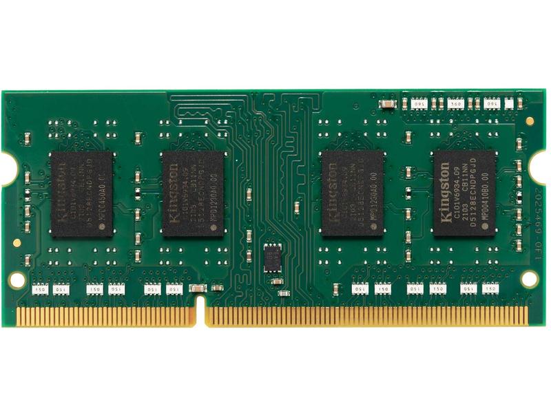 Kingston ValueRAM, SO-DIMM, DDR3, 4GB, 1600MHz
