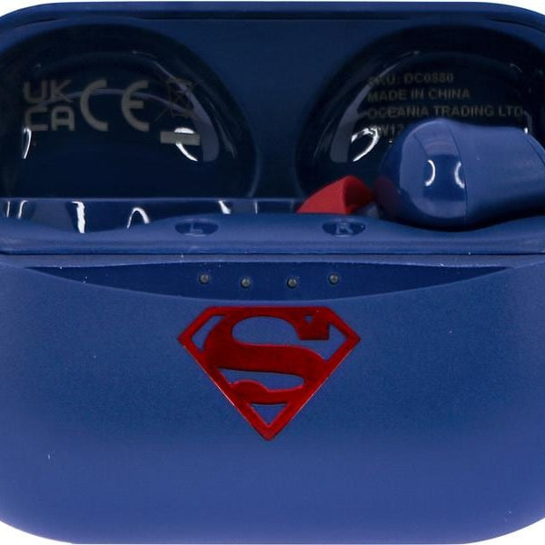 OTL True Wireless In-Ear-Kopfhörer DC Comics Superman Dunkelblau