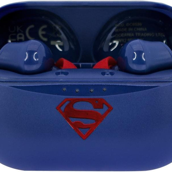 OTL True Wireless In-Ear-Kopfhörer DC Comics Superman Dunkelblau