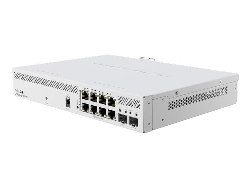 MikroTik PoE+ Switch CSS610-8P-2S+IN 10 Port