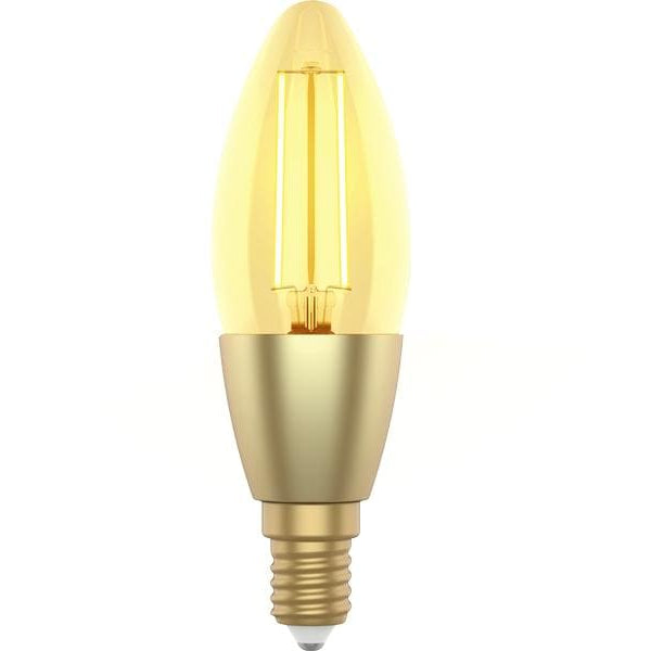 WOOX Leuchtmittel WiFi Smart Bulb Filament E14, 4.9W, 2700K-6500K