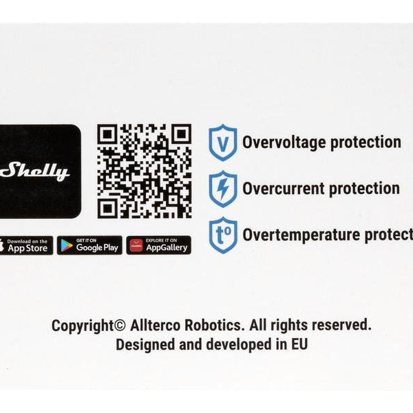 Shelly Pro 4PM LAN und WiFi-DIN-Rail Switch