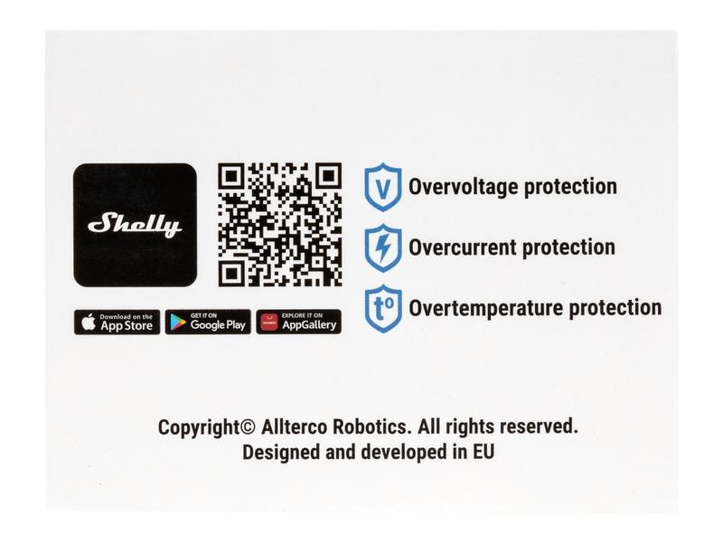Shelly Pro 4PM LAN und WiFi-DIN-Rail Switch