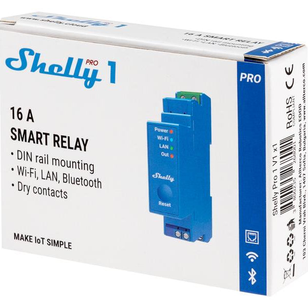 Shelly WLAN-Schaltaktor Shelly Pro 1