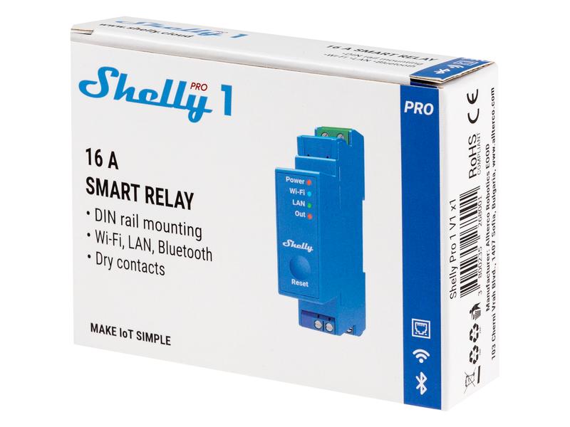 Shelly WLAN-Schaltaktor Shelly Pro 1