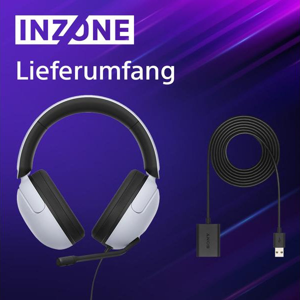 Sony Headset INZONE H3 Weiss