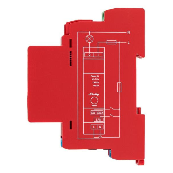 Shelly WLAN-Schaltaktor Shelly Pro 1PM mit Leistungsmessung