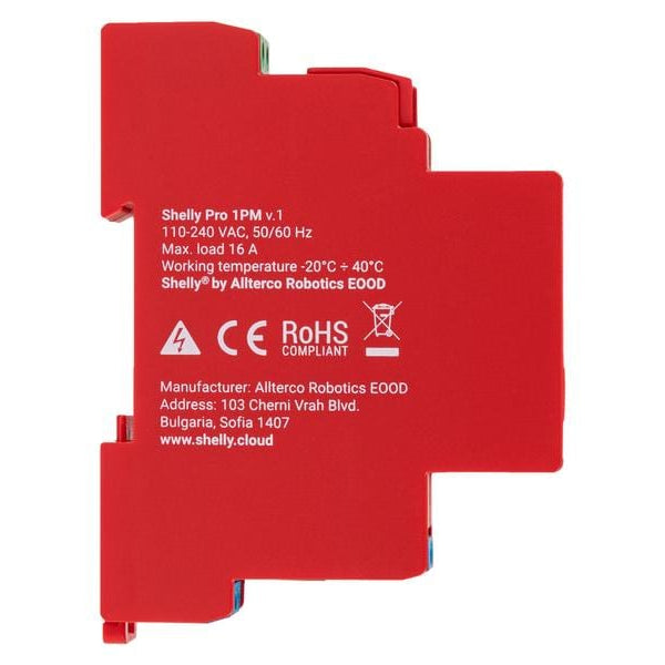 Shelly WLAN-Schaltaktor Shelly Pro 1PM mit Leistungsmessung