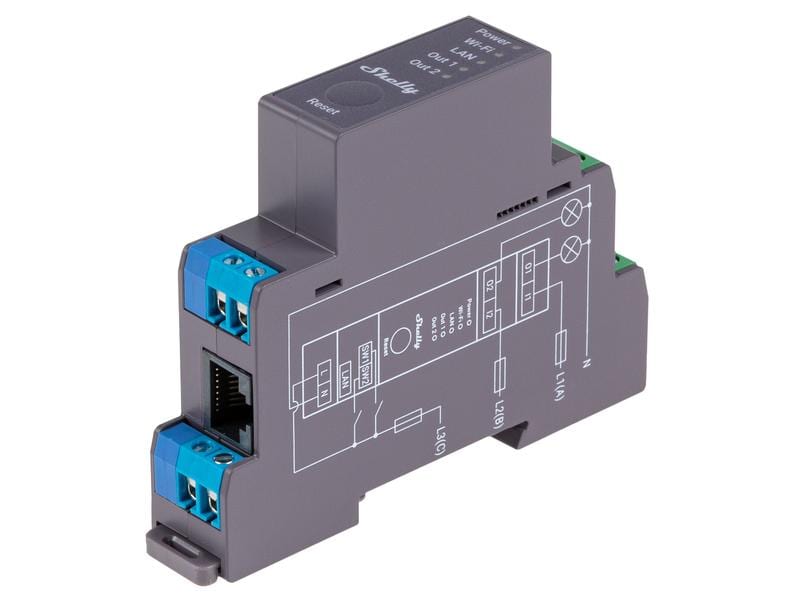 Shelly WLAN-Schaltaktor Shelly Pro 2