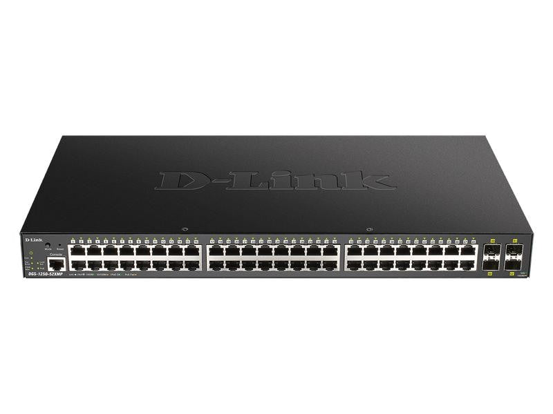 D-Link PoE Switch DGS-1250-52XMP 52 Port