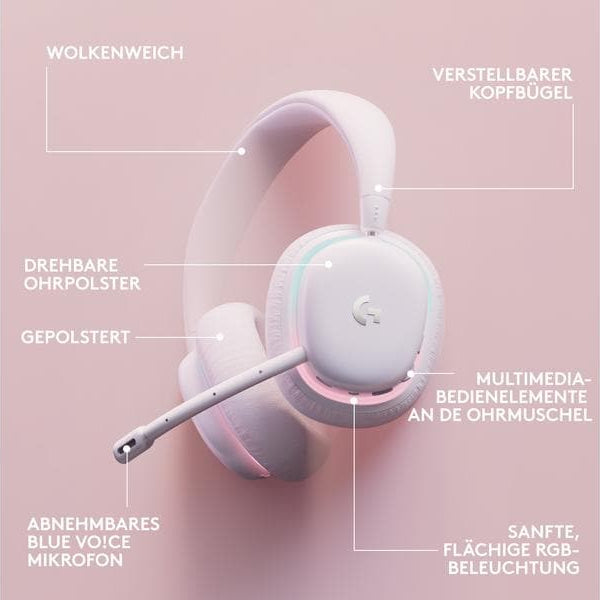 Logitech Headset G735 Weiss