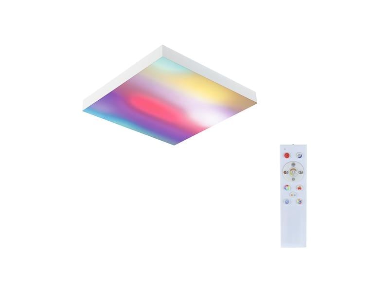Paulmann Deckenleuchte LED Panel Velora Rainbow, 13.2 W, RGBW, Weiss