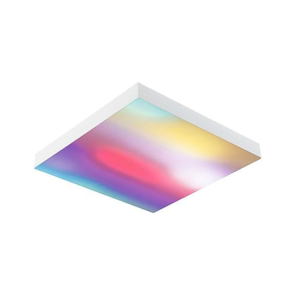 Paulmann Deckenleuchte LED Panel Velora Rainbow, 13.2 W, RGBW, Weiss