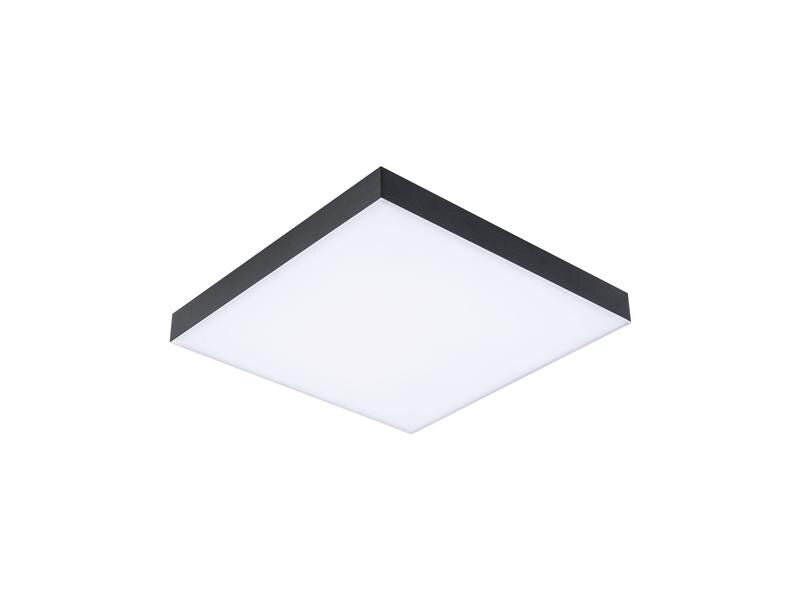 Paulmann Deckenleuchte LED Panel Velora Rainbow, 13.2W, RGBW, Schwarz