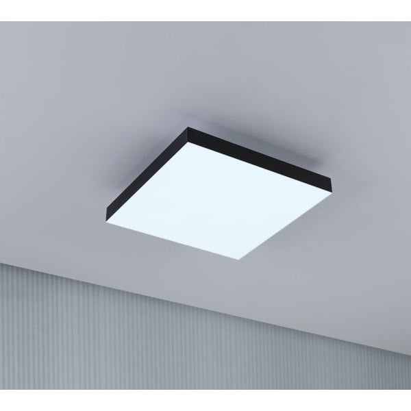 Paulmann Deckenleuchte LED Panel Velora Rainbow, 13.2W, RGBW, Schwarz