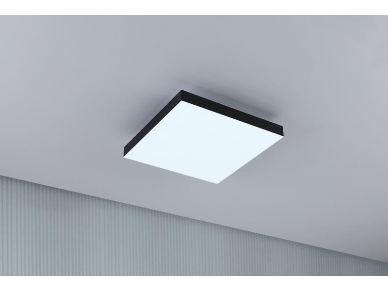 Paulmann Deckenleuchte LED Panel Velora Rainbow, 13.2W, RGBW, Schwarz