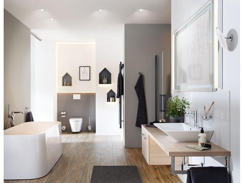 Paulmann Einbauspot Nova Plus Coin Starr, 1 x 6 W, 2700 K, Eisen